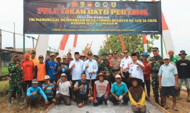TMMD ke-128 Resmi Dimulai, Kodam IV/Diponegoro Dorong Akselerasi Pembangunan Desa di Empat Wilayah